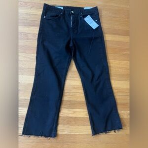 Zara Crop Flare Jeans